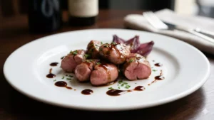 Rognons de veau tendres à la sauce balsamique, recette facile prête en 25 minutes