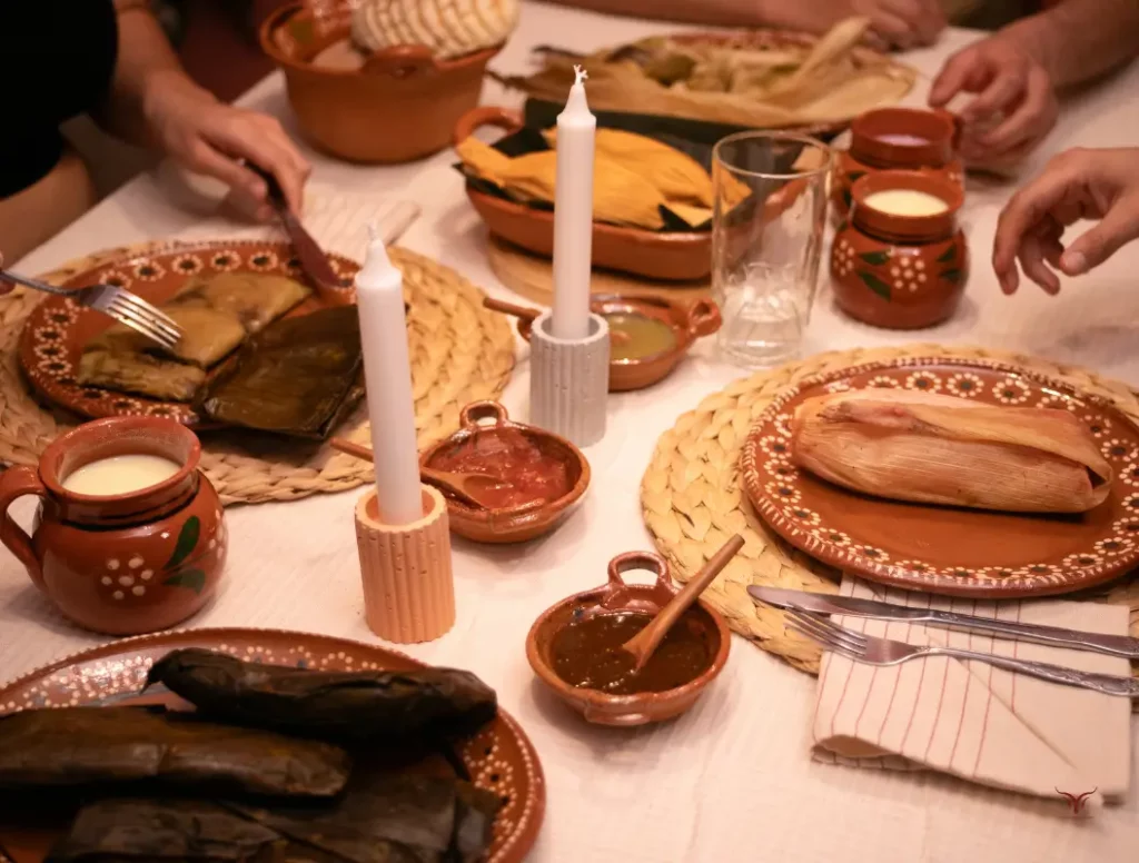 tamales Sauces et accompagnementsplat