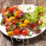 Brochette de boeuf parfaite