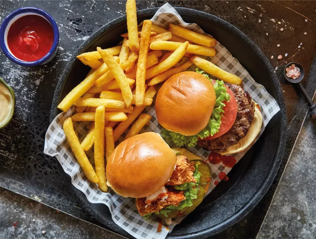 Pain burger maison