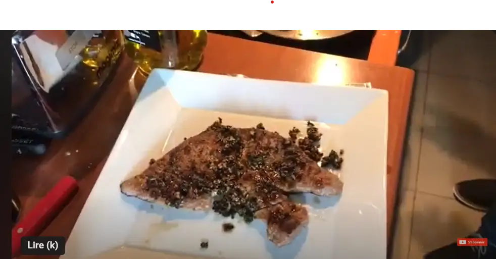 Vidéo de la recette du foie de veau en persillade