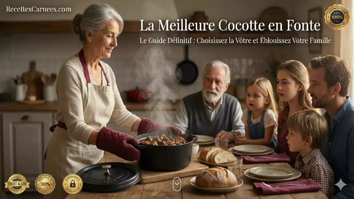 La Meilleure Cocotte en Fonte (2025) : Le Guide du Chef pour des Plats Mijotés Inratables