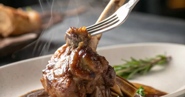 Souris d’Agneau Confite : La Recette Facile pour une Viande Ultra-Fondante