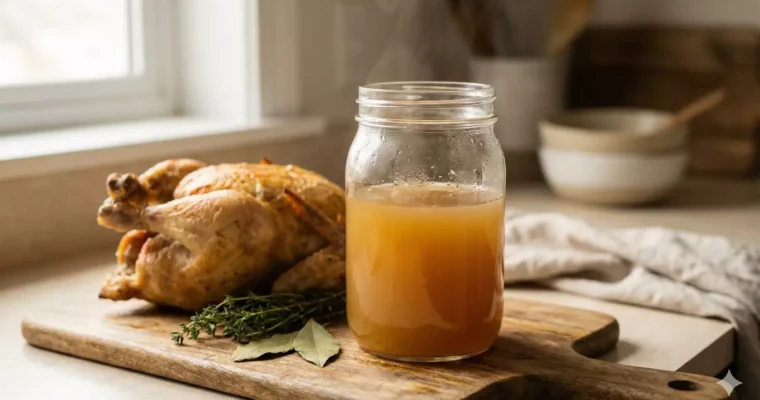 Fond Blanc de Volaille : Ne Jetez Plus vos Carcasses ! (Recette Anti-Gaspi)