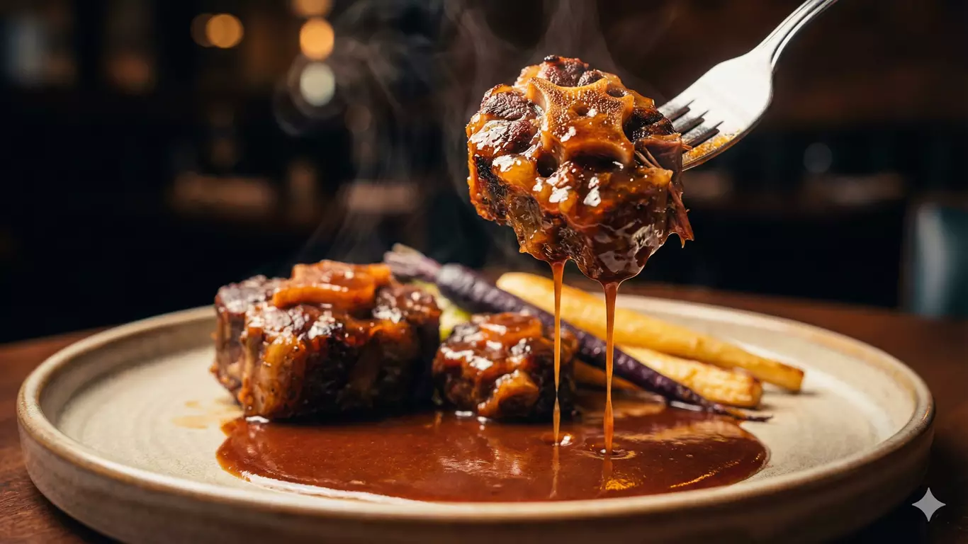 Queue de Bœuf Mijotée : La Recette Fondante des Grands Chefs (4 Heures de Cuisson)
