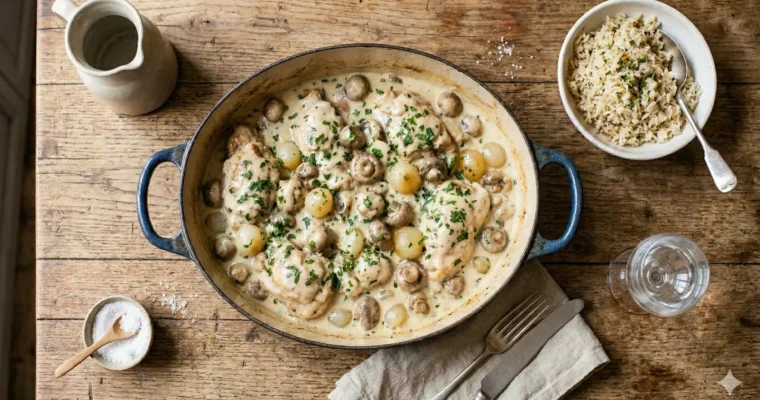 Fricassée de Volaille à l&rsquo;Ancienne : La Recette Traditionnelle des Chefs