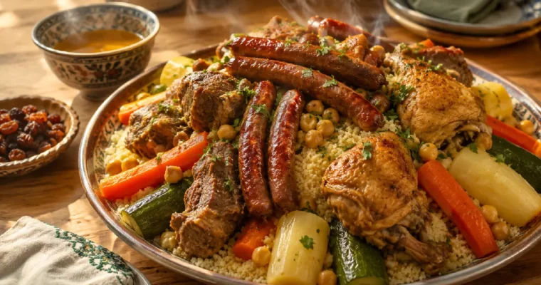 Couscous royal : la recette généreuse et parfaitement maîtrisée