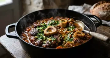 Jarret de veau en cocotte façon grand-mère (fondant)