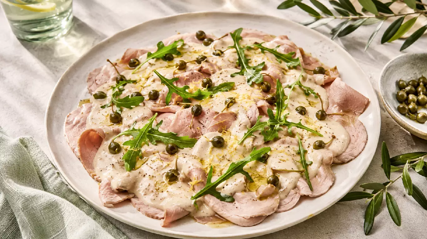Vitello tonnato : la vraie recette italienne, veau fondant et sauce au thon